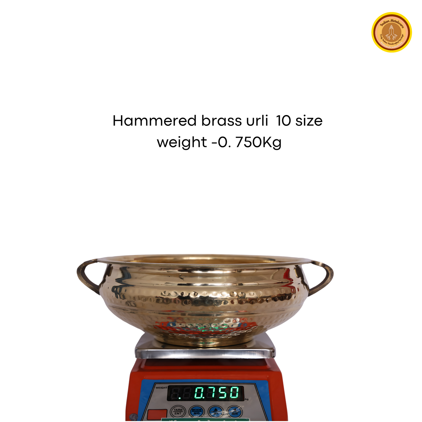 Brass Urli - size 10