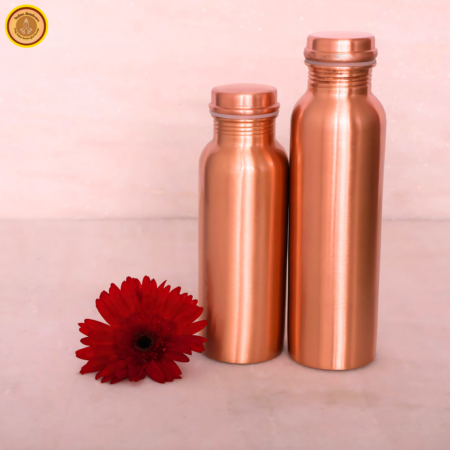 Combo of 2 Copper water bottles
