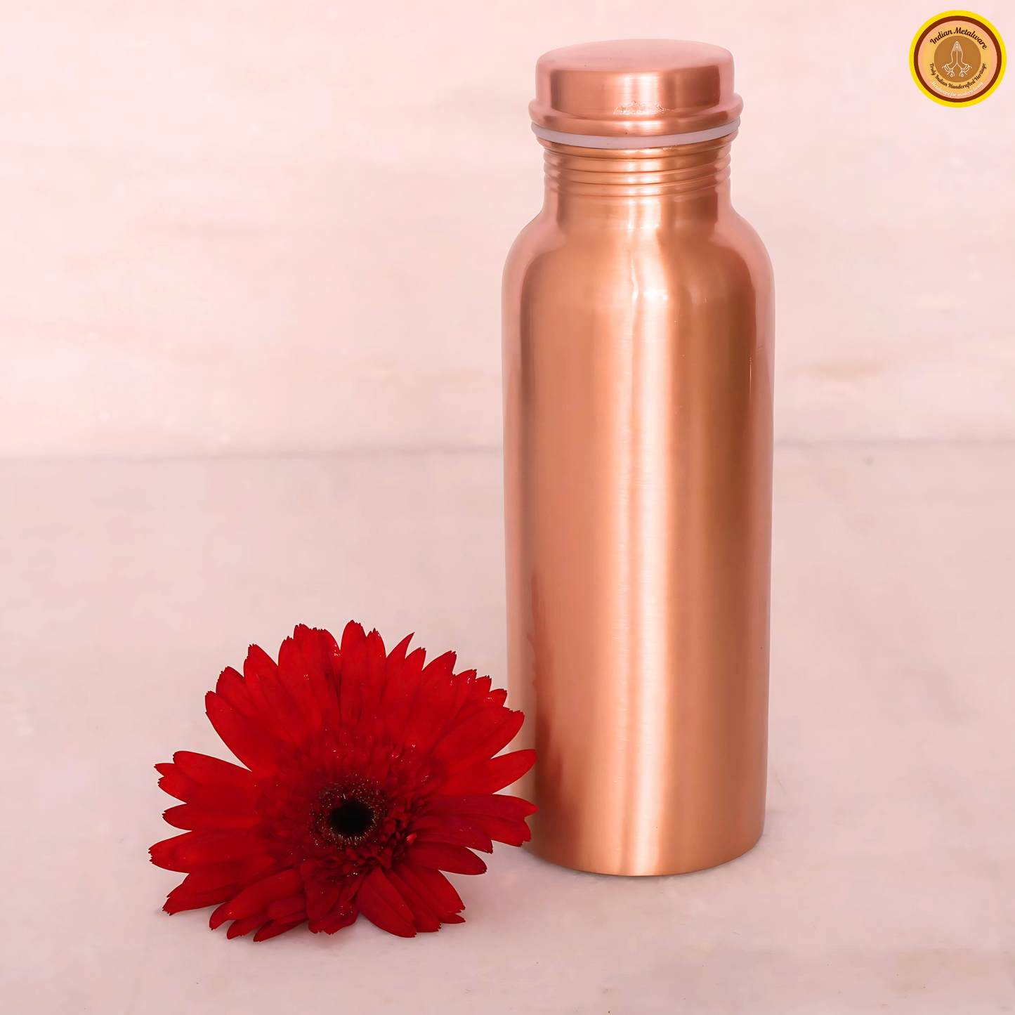 Copper water bottle 750ml