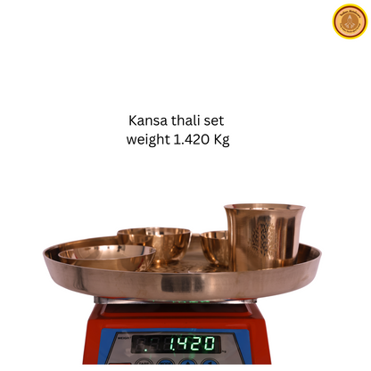 Kansa thali set